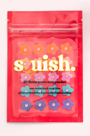 flower power acne patches